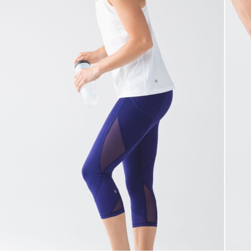 Lululemon Fast as light crop